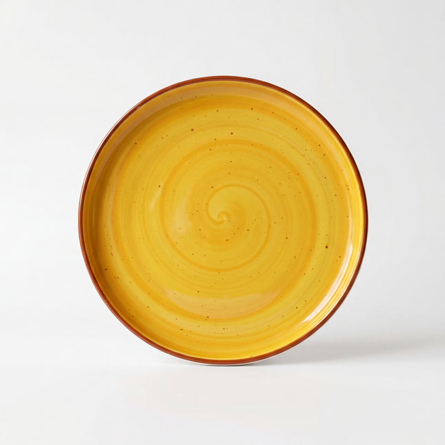 10 inch Lite Classic Plate ( Yellow Colorline )
