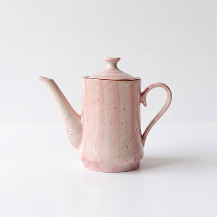 Marshal Tea Pot ( Pink Colorline ) ( 1230 ml )