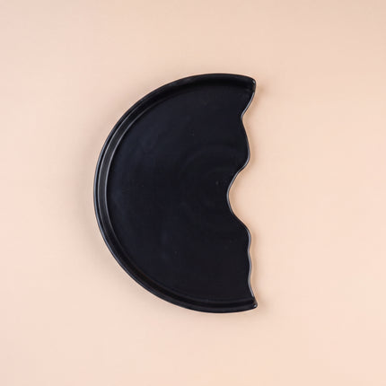 10 inch Half Classic Plate ( Textured Black Matte )