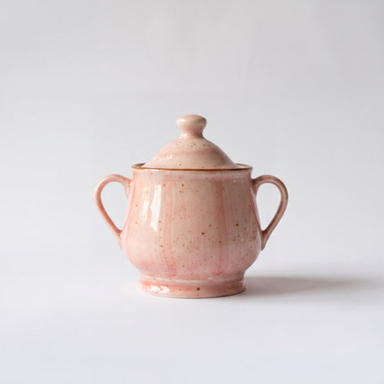 US Sugar Pot ( Pink Colorline ) ( 360 ml )