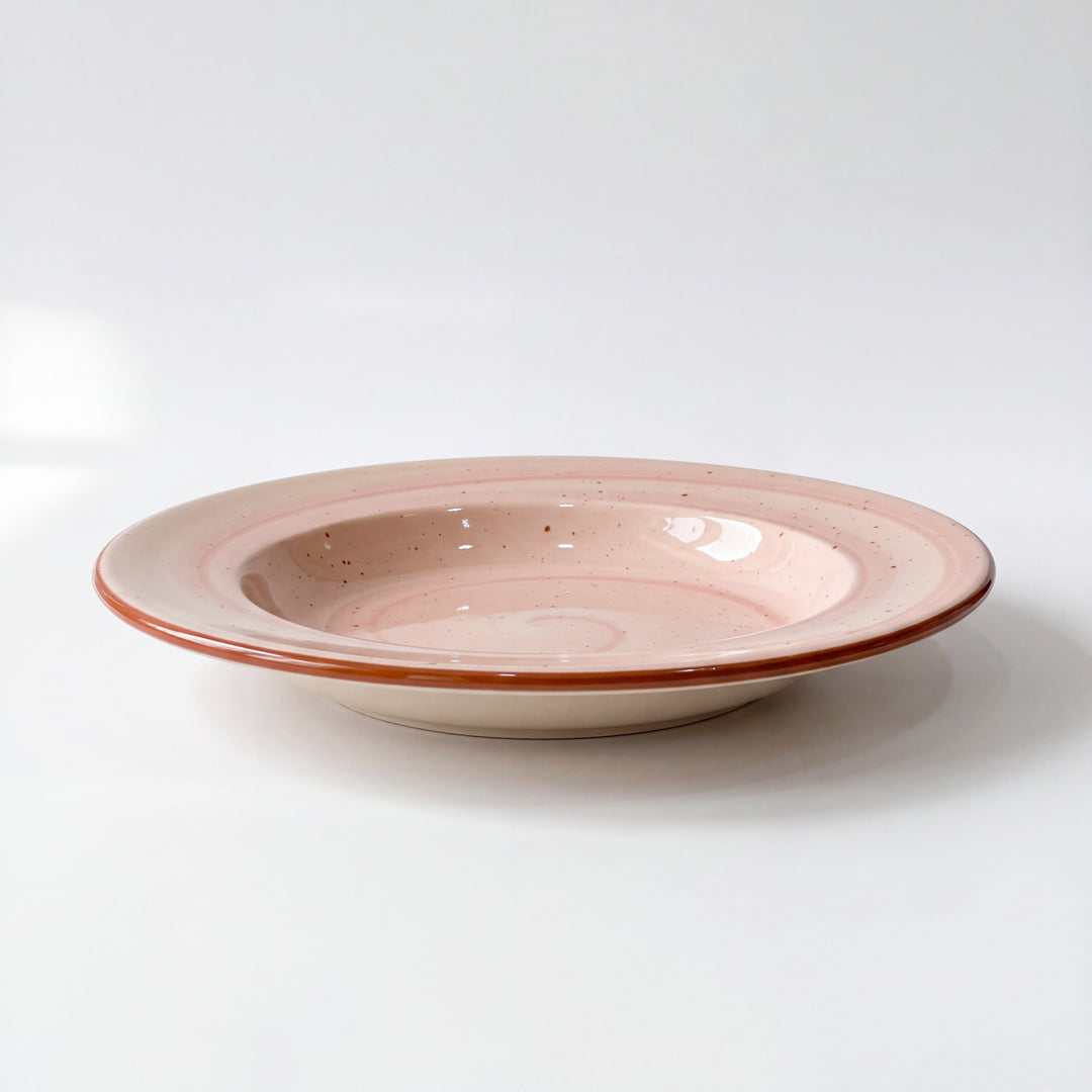 9 inch Deep plate ( Rosewater )