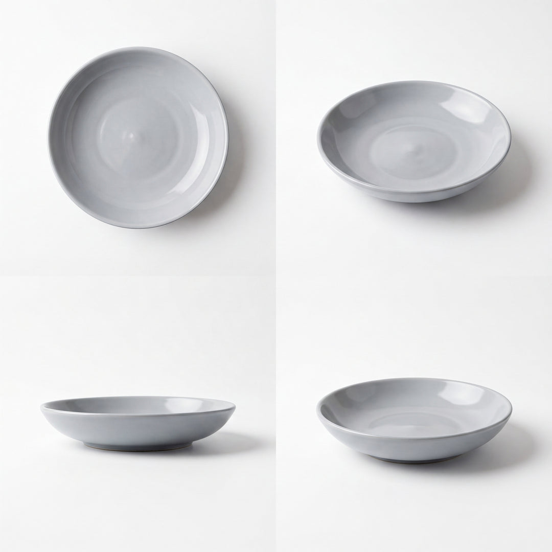 10 inch Entree Bowl ( Glossy Grey )