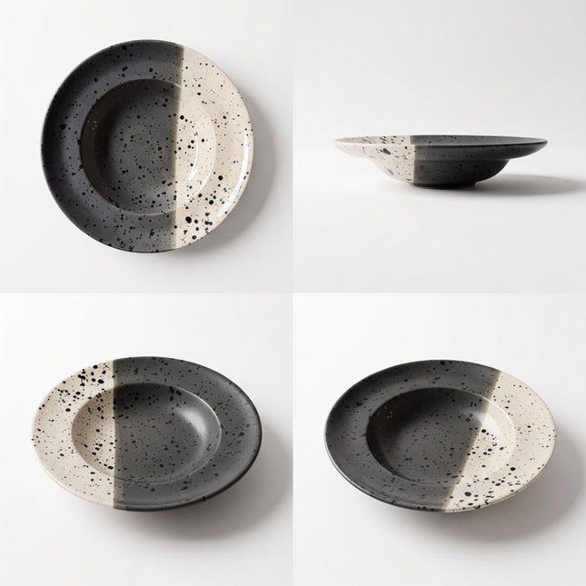 9 inch Deep wide plate ( Eclipse )