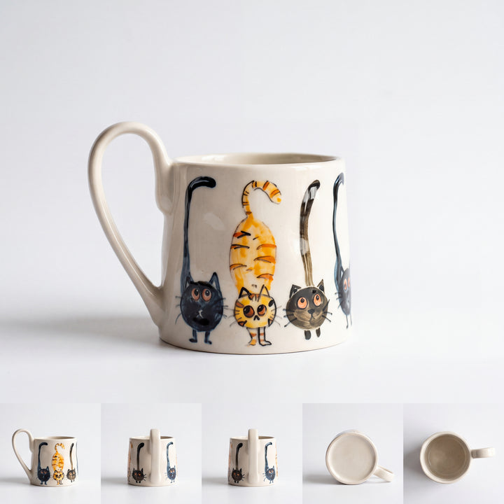 Artisan Mug ( Cat Parade )