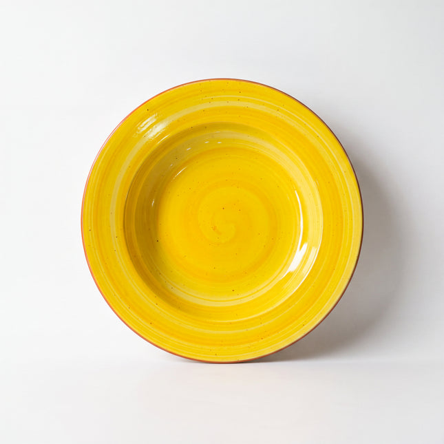 10 inch Deep Plate ( Yellow Colorline )
