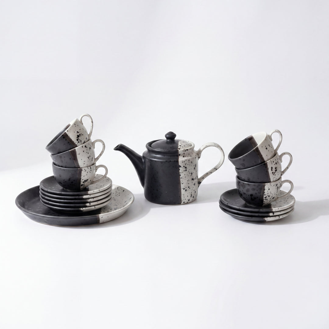Coupe Classic Tea Set - 15 Pieces - ( Eclipse )