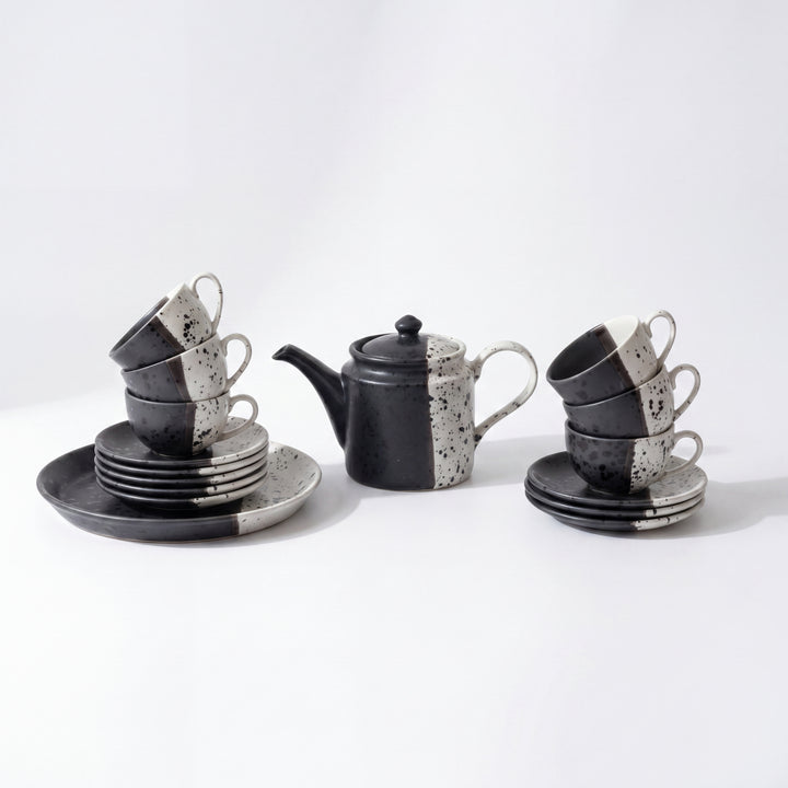Coupe Classic Tea Set - 15 Pieces - ( Eclipse )