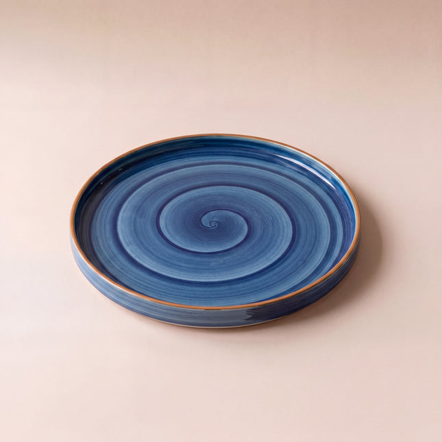 10 inch Classic Plate ( Cobalt Blue Colorline )
