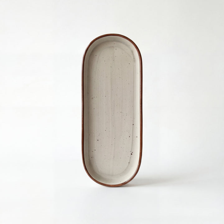 NV Oval Small Platter 12"x4.8" ( Ash )