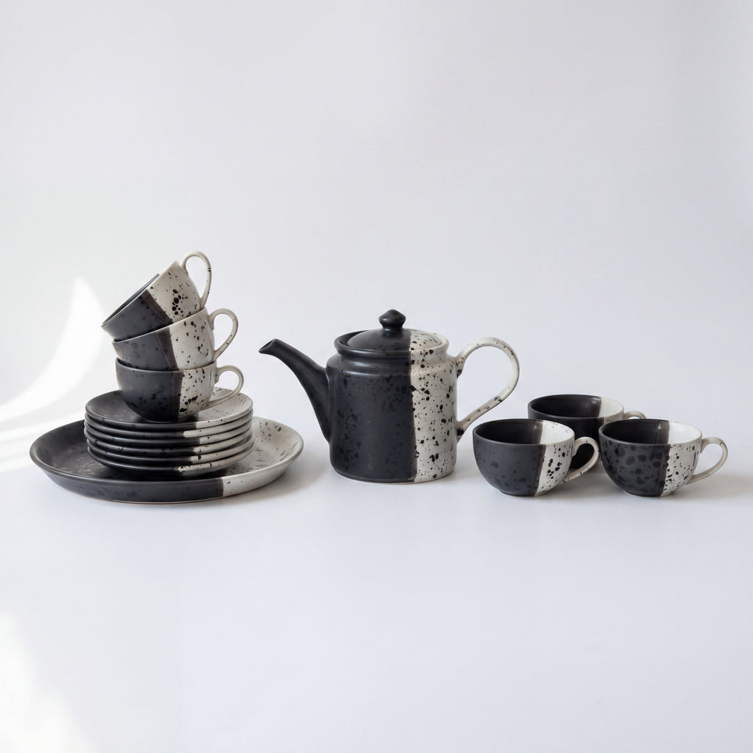 Coupe Classic Tea Set - 15 Pieces - ( Eclipse )