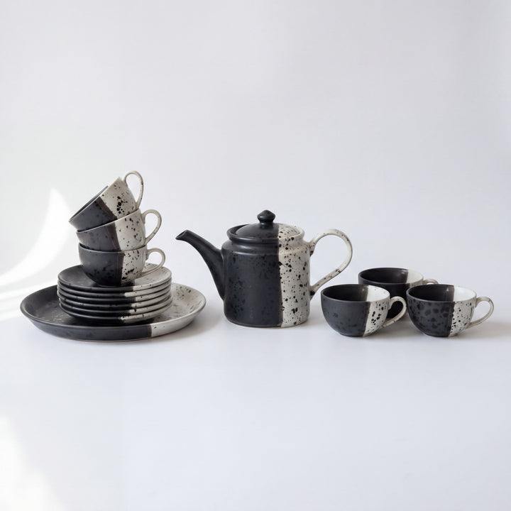 Coupe Classic Tea Set - 15 Pieces - ( Eclipse )
