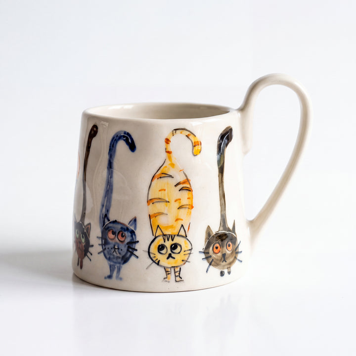 Artisan Mug ( Cat Parade )