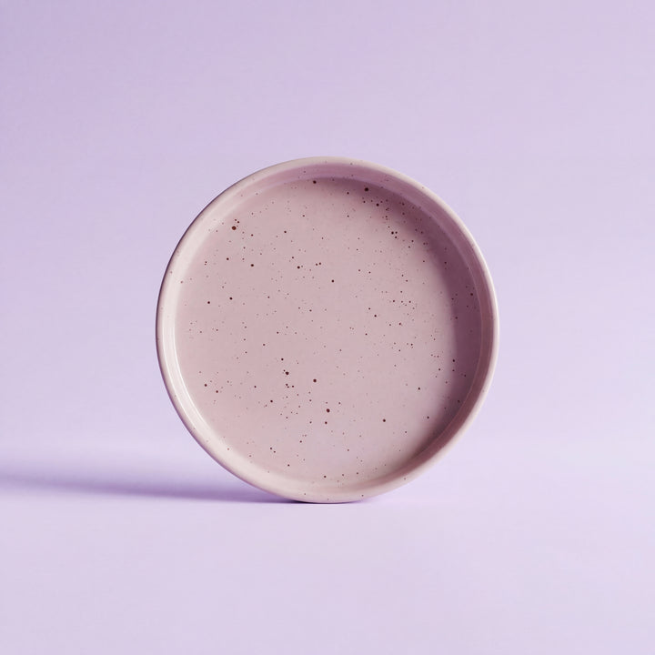 8 inch Classic Plate ( Old Rose Matte )