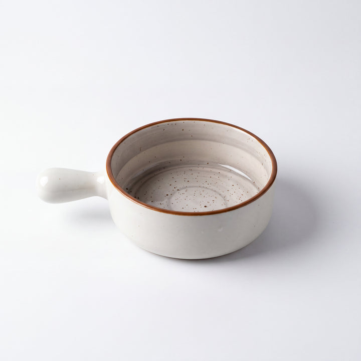 6 inch Classic Bowl with Handle ( Ash ) ( 540 ml )