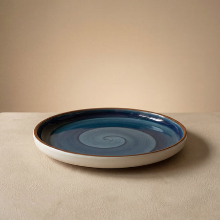 8 inch Lite Classic Plate ( Cobalt Blue Colorline )