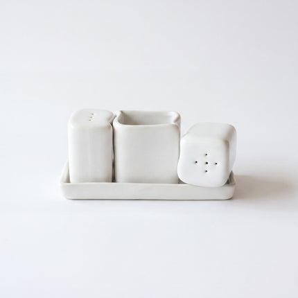 Salt Pepper Set ( Glossy White )