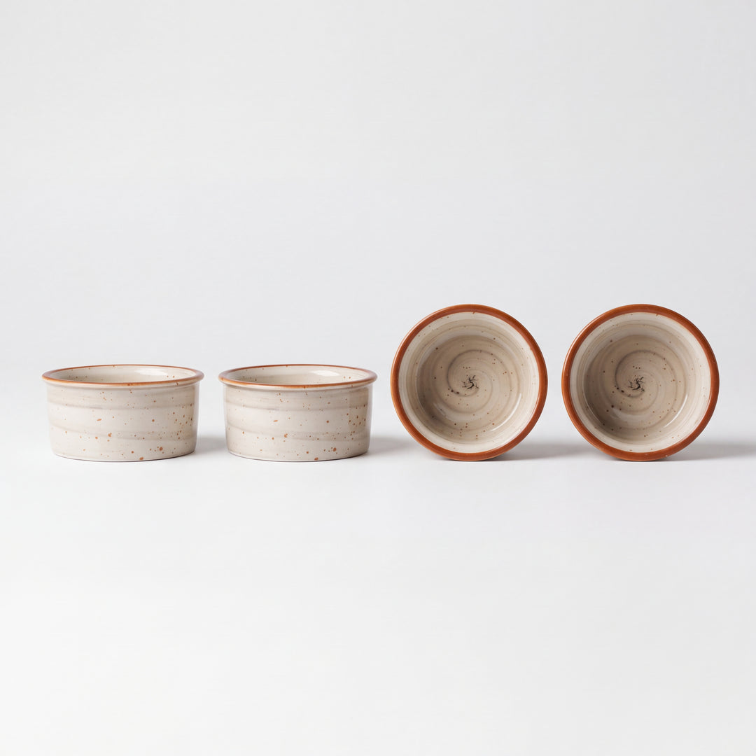 Plain Sauce Ramekin ( Ash ) ( Set of 4 )