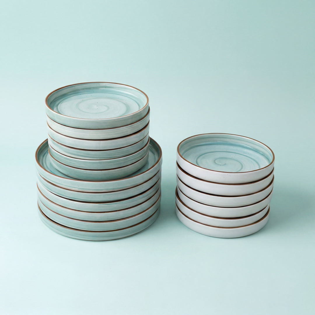 18 Pieces Plate Set ( 6 Persons ) ( Breeze )