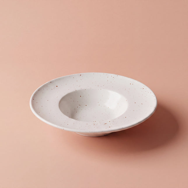 9.5 inch Pasta Plate Deep ( Snow Cocoa )