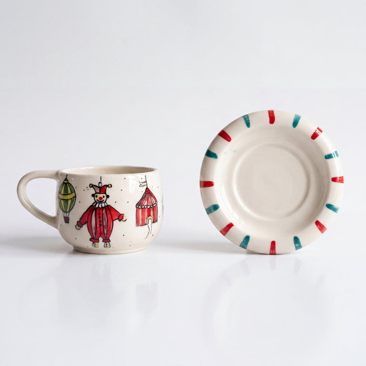Signature Cup and saucer ( Little Circus ) ( 300 ml )