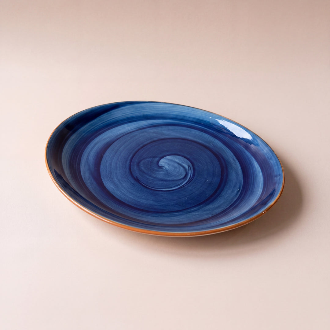 11 inch Rimless Rice Dish ( Indigo )
