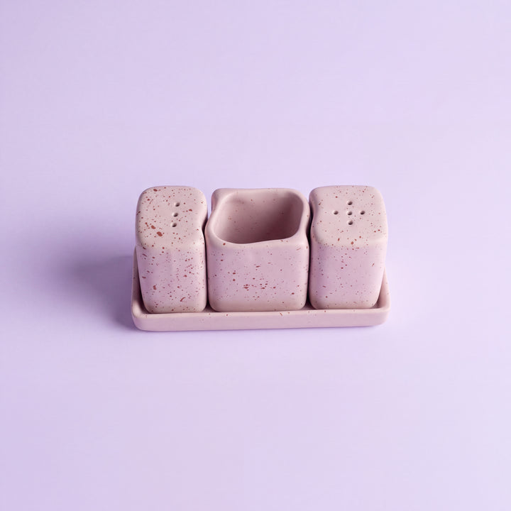 Salt Pepper Set ( Old Rose Matte )
