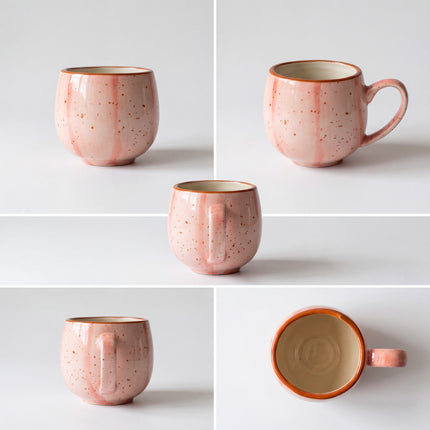 Rj Cup ( Pink Colorline ) ( 180 ml )