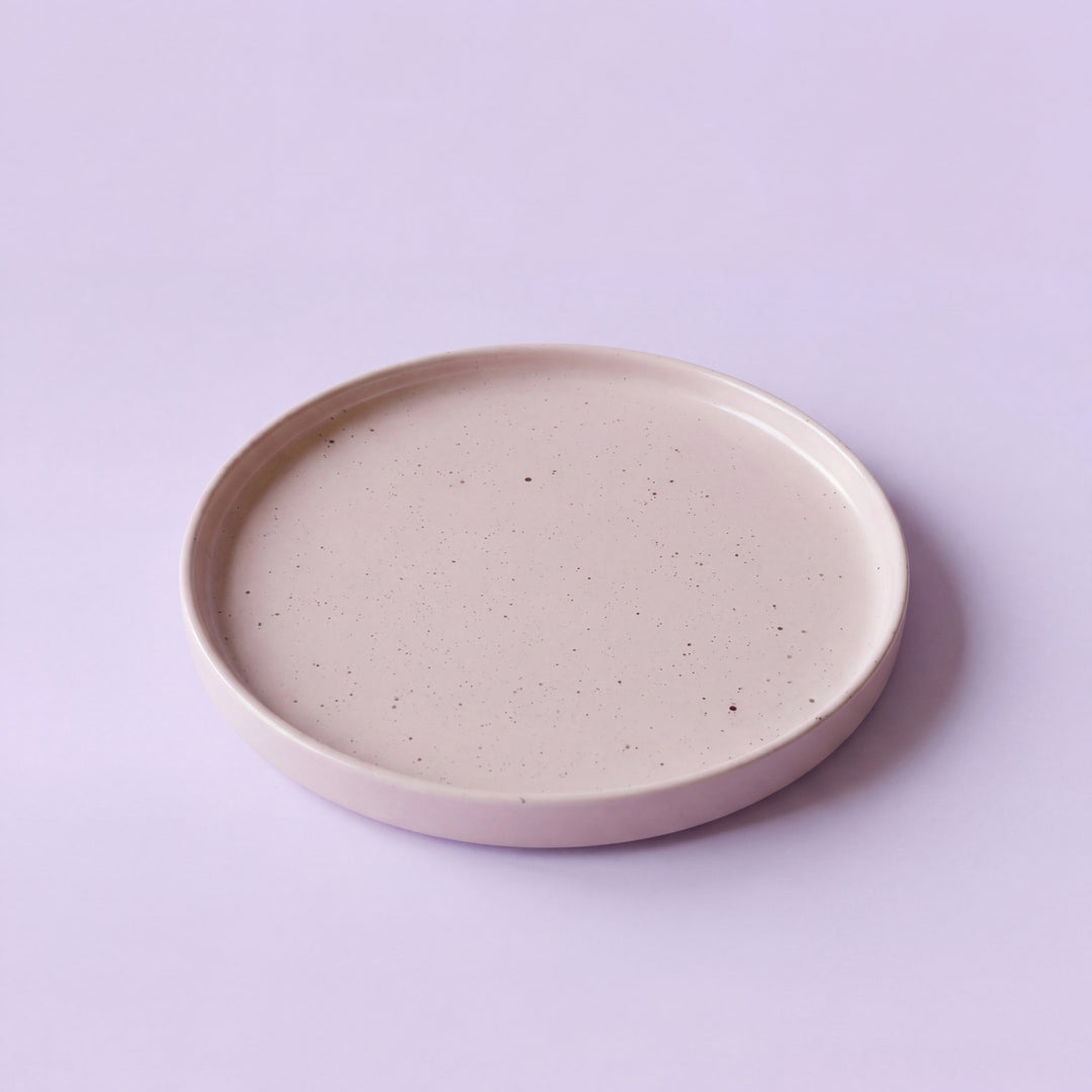 10 inch Classic Plate ( Old Rose Matte )