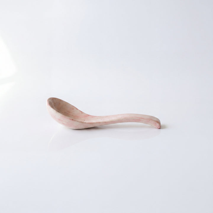 Ceramic Soup Spoon ( Rosewater )