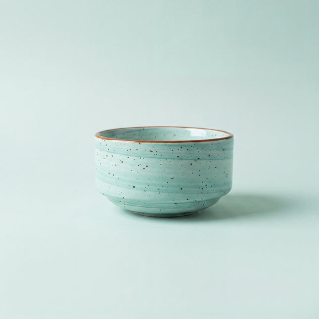 4 inch soup Bowl ( Teal Colorline )