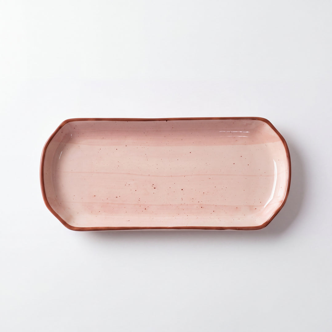 11.5"x6" YM Rectangular Platter ( Rosewater )