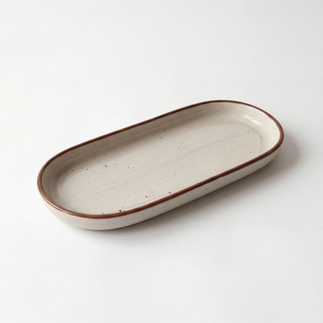 NV Oval Small Platter 12"x4.8" ( Ash )