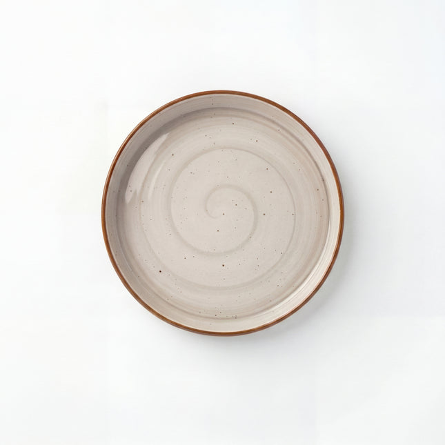 8 inch Classic Plate ( Grey Colorline )