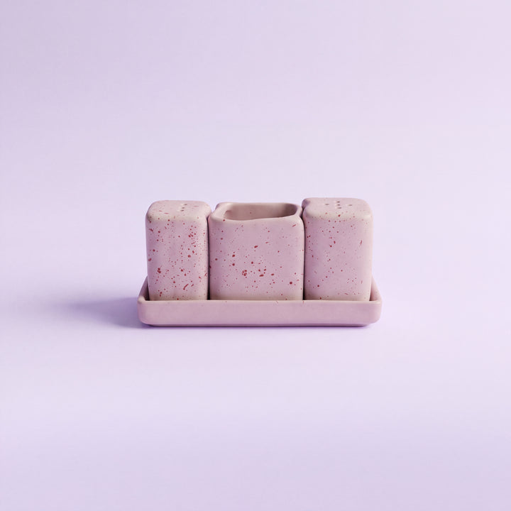 Salt Pepper Set ( Old Rose Matte )