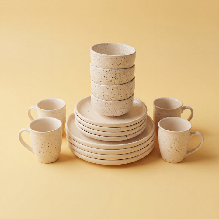 4-Person 16-Piece Breakfast Set ( Dune )