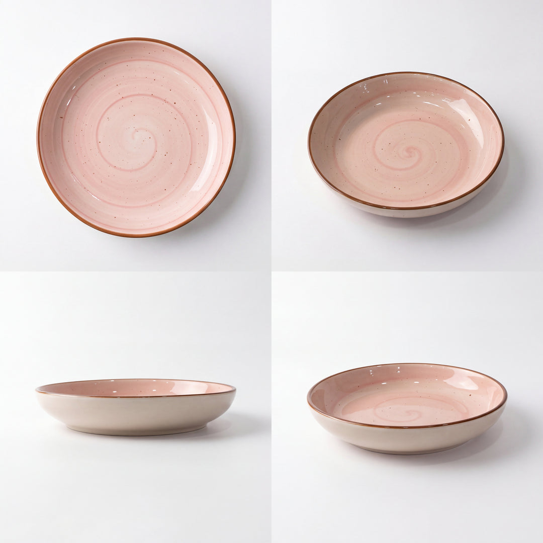 8.5 inch Entree Bowl ( Rosewater )