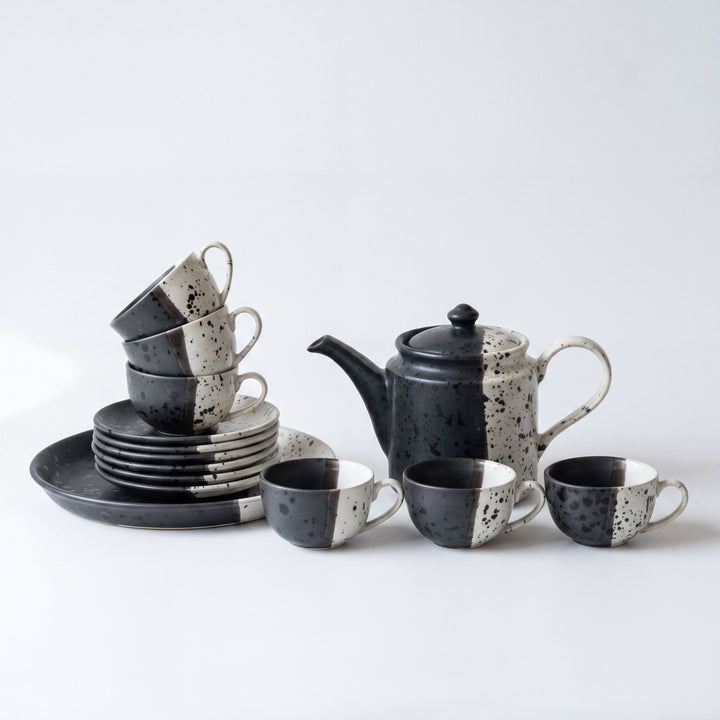 Coupe Classic Tea Set - 15 Pieces - ( Eclipse )