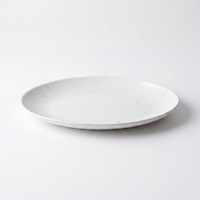 13 inch Rimless Rice Dish ( Snow Cocoa )