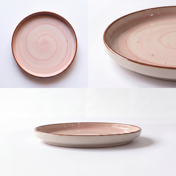 8 inch Lite Classic Plate ( Rosewater )