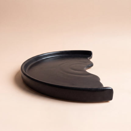 10 inch Half Classic Plate ( Textured Black Matte )