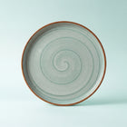 10 inch Classic Plate ( Teal Colorline )