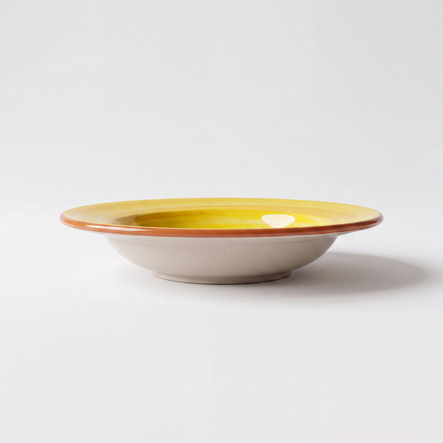 10 inch Deep Plate ( Yellow Colorline )