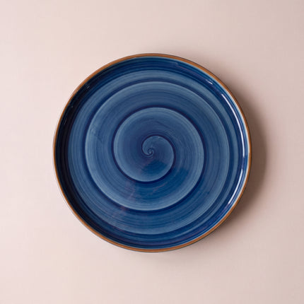 10 inch Classic Plate ( Cobalt Blue Colorline )