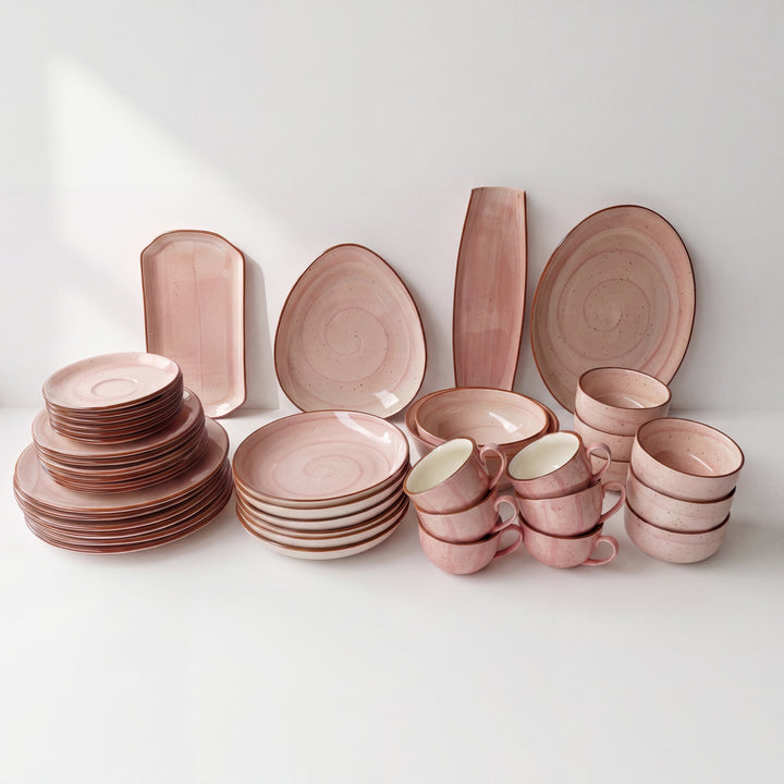 42 Pieces Dinner Set ( 6 Persons ) ( Rosewater )