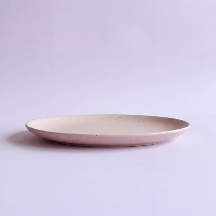 13 inch Rimless Rice Dish ( Old Rose Matte )