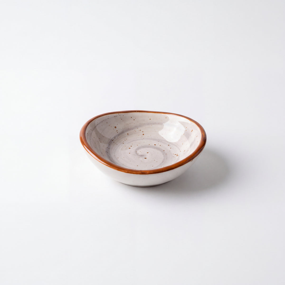 Curved Dip Ramekin ( Ash ) ( Pack of 3 )