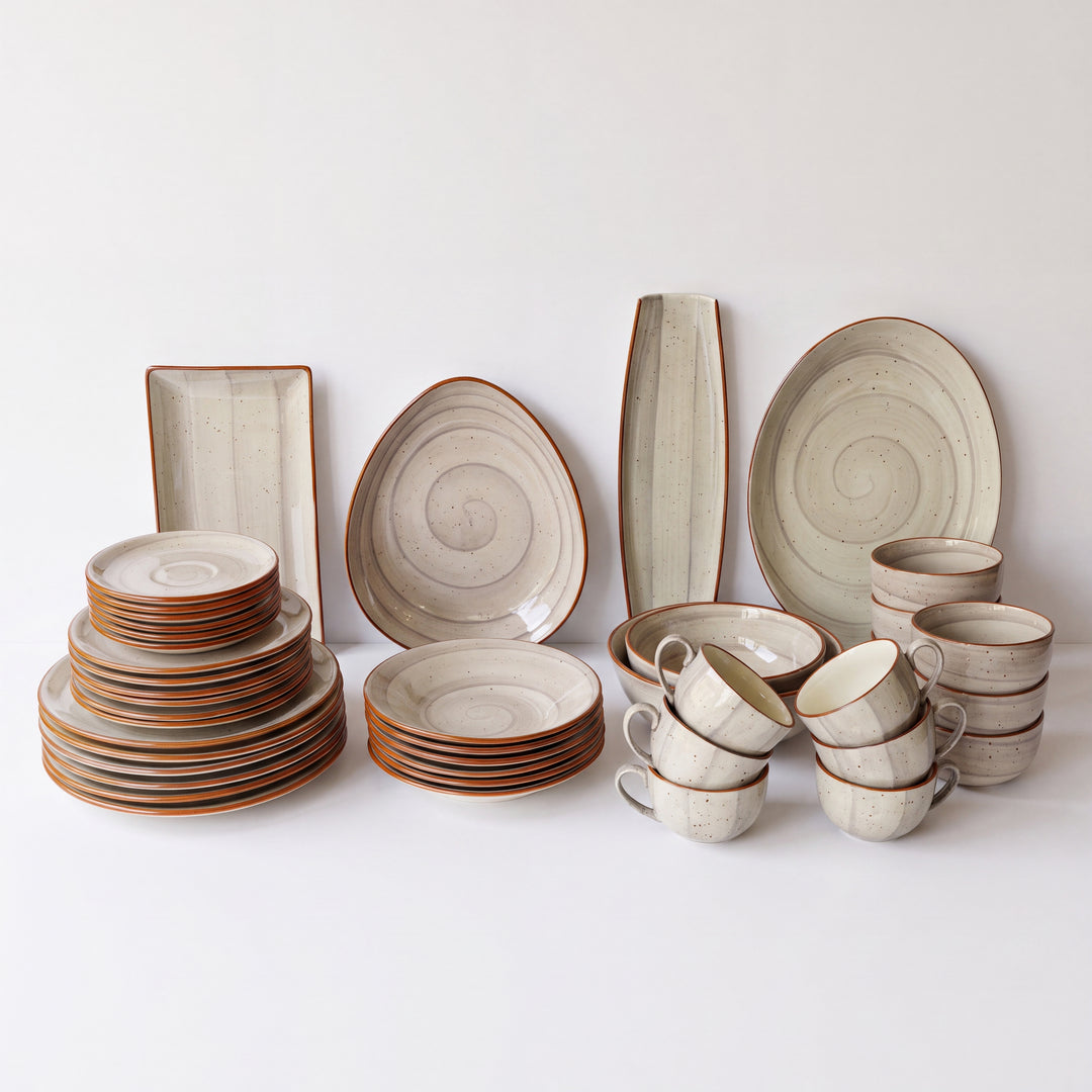42 Pieces Dinner Set ( 6 Persons ) ( Ash )