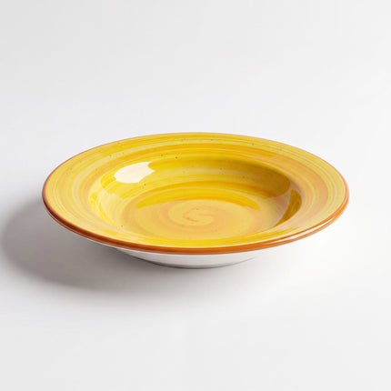 10 inch Deep Plate ( Yellow Colorline )