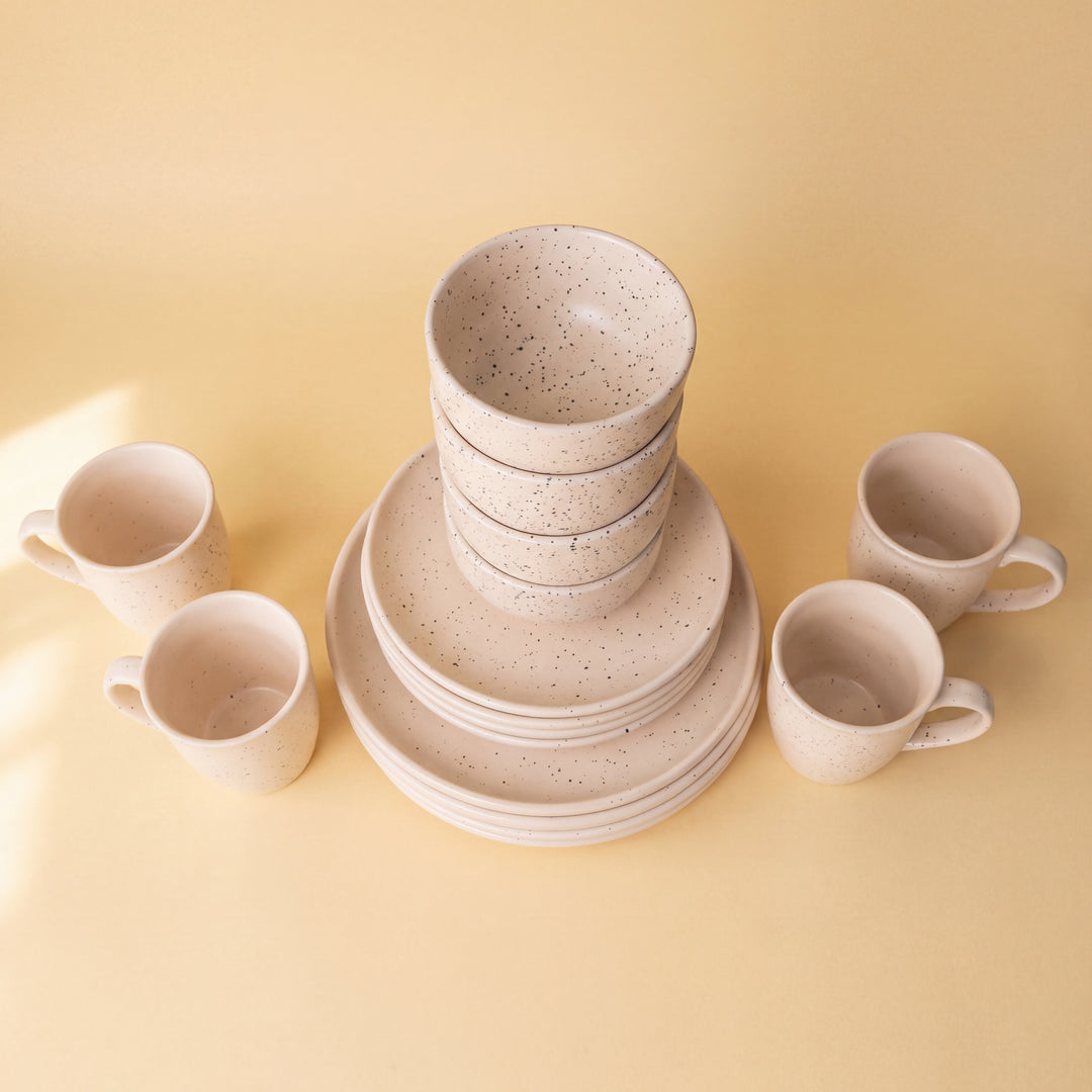 4-Person 16-Piece Breakfast Set ( Dune )