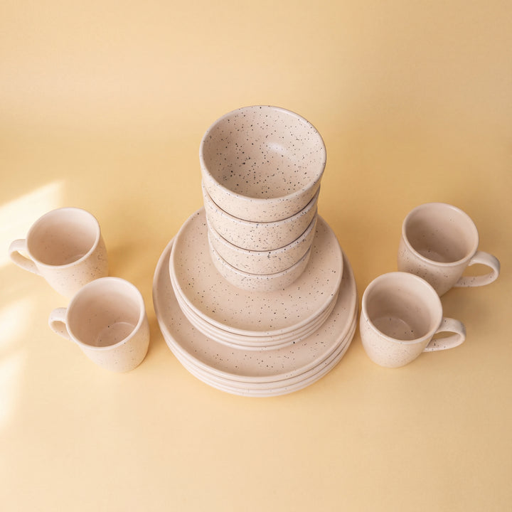 4-Person 16-Piece Breakfast Set ( Dune )